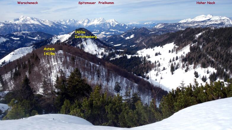 Westblick vom Wasserklotz