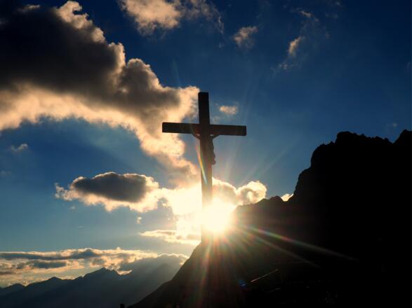 Sonnenuntergang bei der Bonn-Matreier Hütte