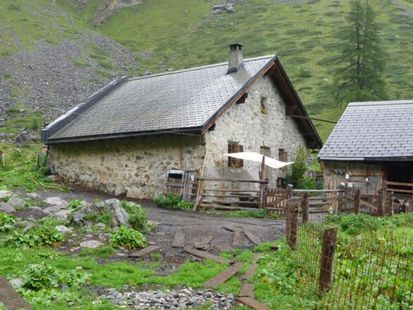 Sennhütte Alp Valmala ©Dr. Benno Furrer
