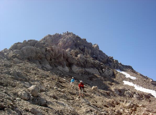Abstieg - Steinsee Klettersteig