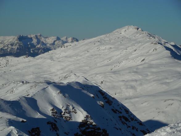 Blick vom Nafingköpfl Richtung Hoher Kopf