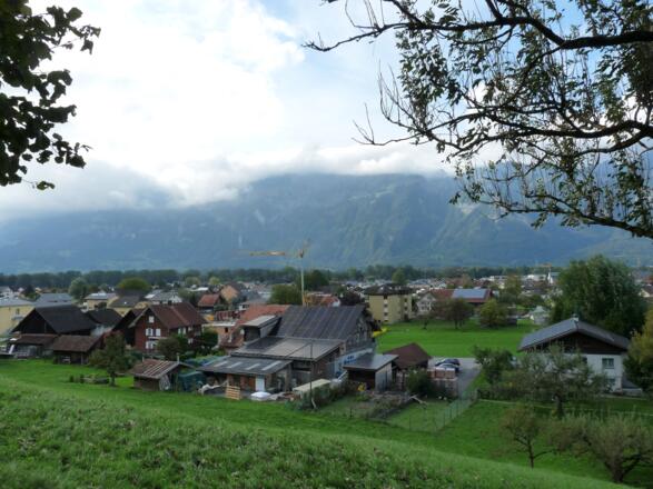 Blick über Ruggell