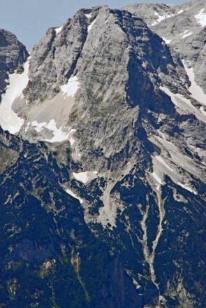 Kl. Hochkasten mit Ostgrat (vom Warscheneck aus gesehen)