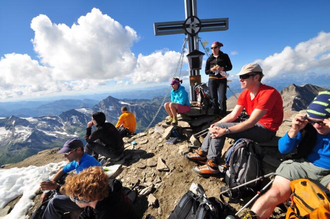 Das Große Wiesbachhorn mit 3.564 m einer der höchsten Berge Österreichs