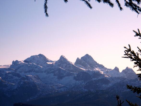 Dachstein im Morgenlicht