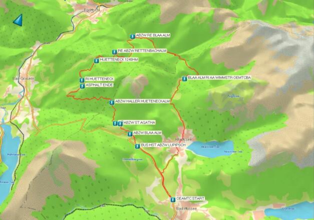 Der Tourverlauf