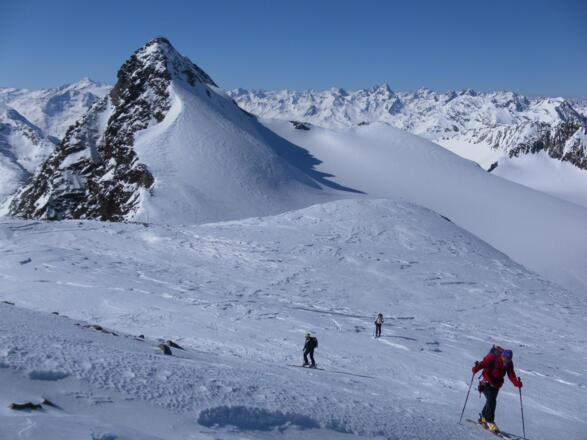 Zuckerhütl vom Wilden Pfaff