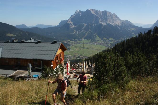 bei der Wolfratshauser Hütte