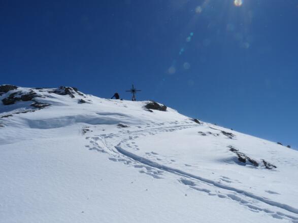 Bis zum Gipfel ist es nicht mehr weit.
