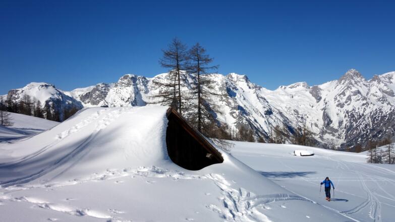 An der Bärenalm ~1650m vorbei