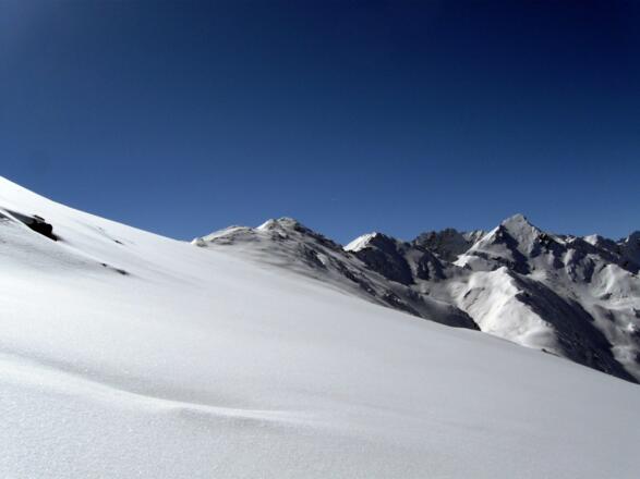 Unberührte Winterlandschaft