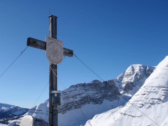 Gipfelkreuz 1786m mit Warscheneck