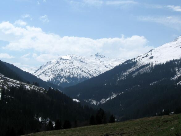 Frühling im Tal - In der Bildmitte der Pfaffenbichl