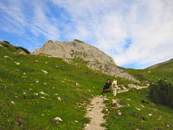 Auf dem Weg zur Thaurer Joch Spitze