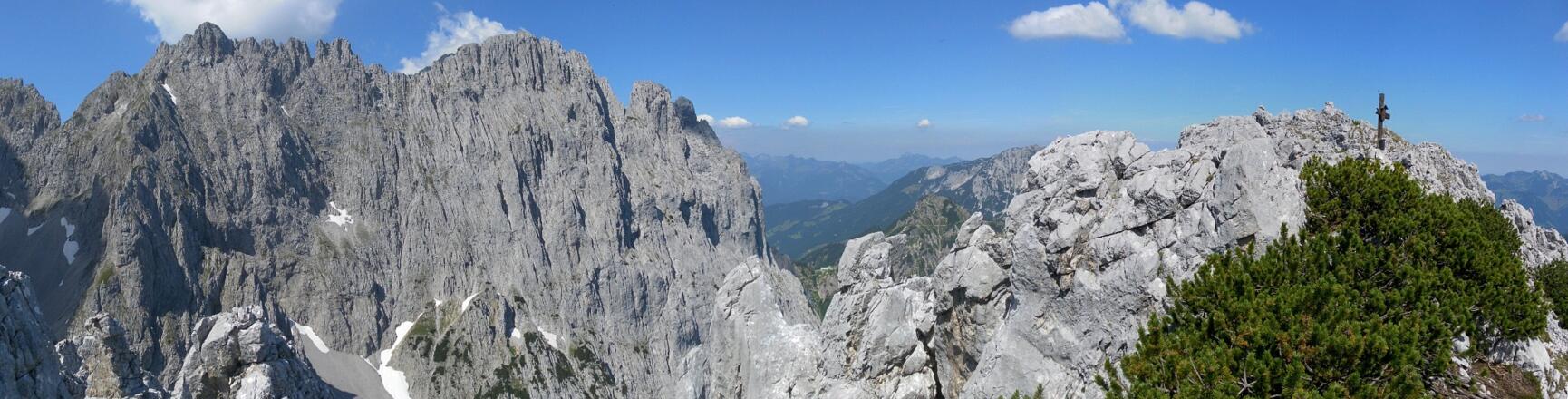 Predigtstuhl und Hinterer Goinger Halt