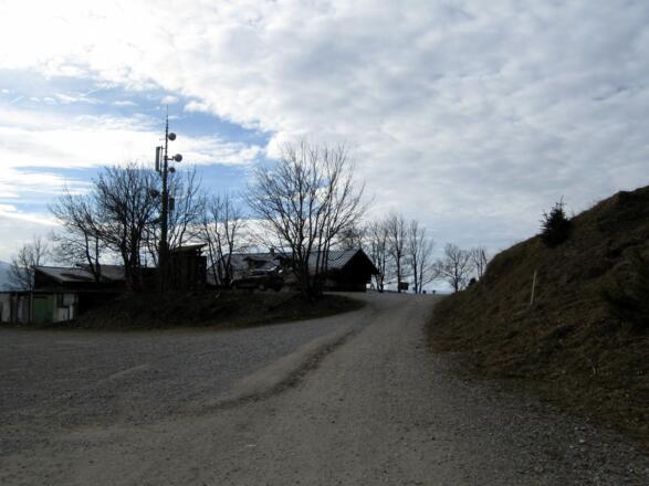 Nur ein paar Minuten später erreicht man die Hinterhornalm.