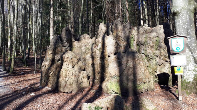 Der Einsiedlerstein am Siriuskogel