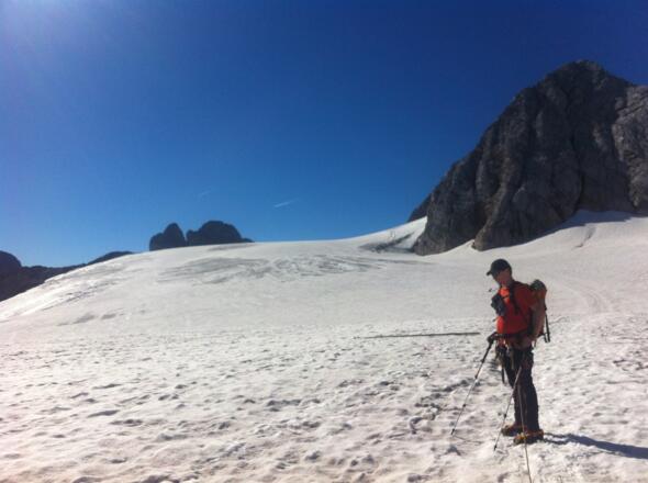 Hochalpinvariante Hallstätter Gletscher - Hoher Dachstein (2.995 m) - Gosaugletscher