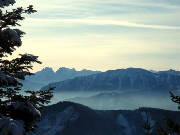 Kühberg 1415m, (Gesäuseberge).