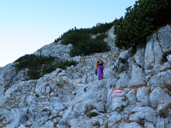 kleiner Gegenanstieg ins Praxmarerkar