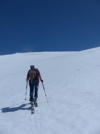 flacher Alpenhauptkamm