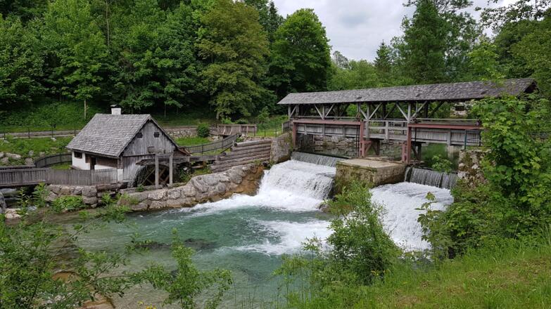 Die Katzensteiner Mühle am Gaflenzbach.
