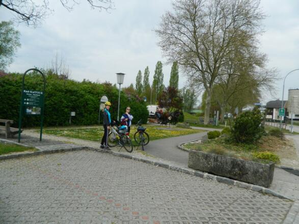 Start in Au an der Donau