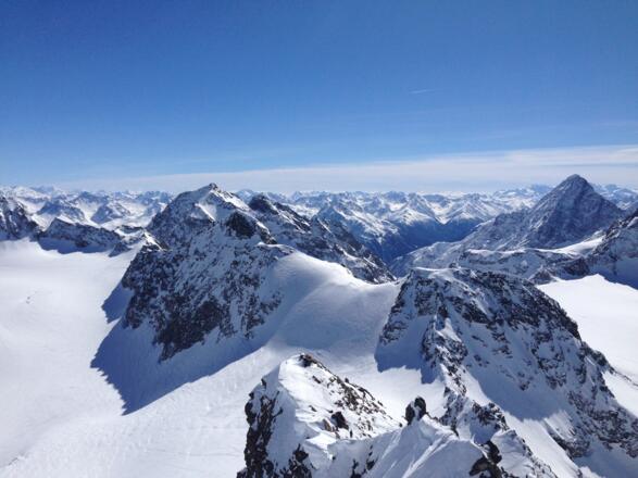 Vom Silvrettahorn auf das Eggerhorn & Signalhorn