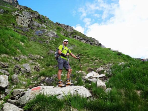 auf dem Weg zum Maderer Täli