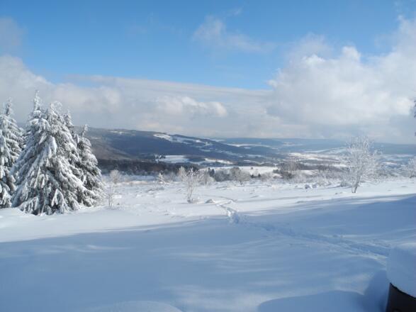 Schneeschuhwandern am Himmeldunkberg