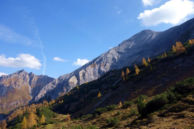 Rückblick von ca. 1800m