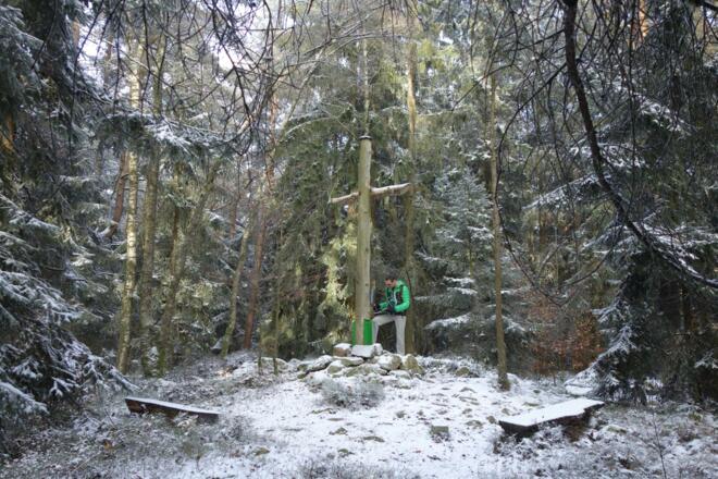 Gipfelkreuz Kempfendorfer Berg