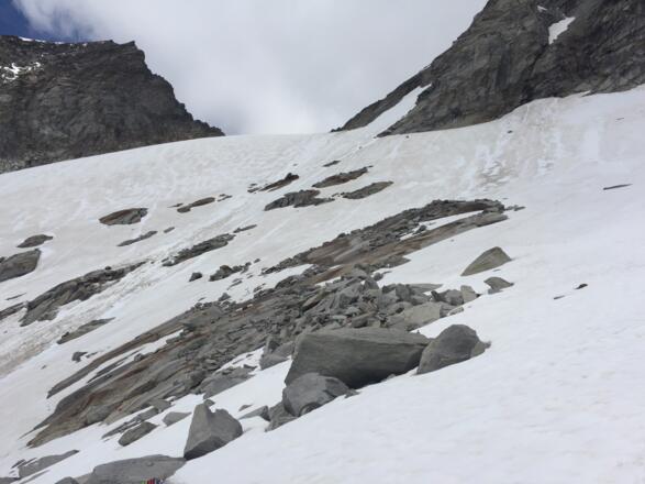 Blick zurück zum Maurertörl