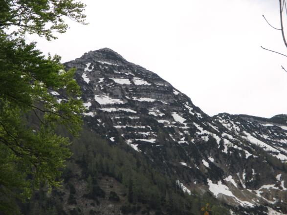 1080m Schrottkamm beim Abstieg