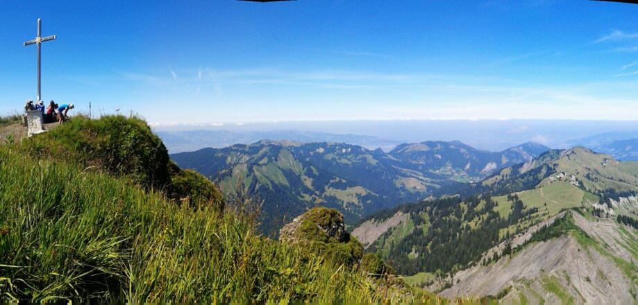 Aussicht Hoher Freschen (21. August 2013)