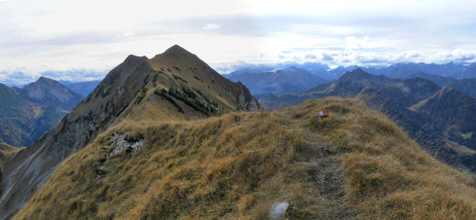 Verbindungsgrat zur Schreckenspitze
