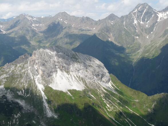 Die Gargglerin, ein schönes Bergziel auf unserer Route.