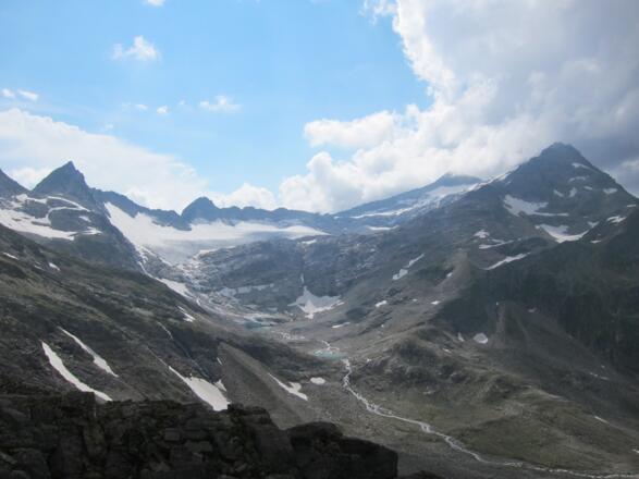 Talschluss des Hüttwinkltals ("Gletschertor") (23.07.2017)
