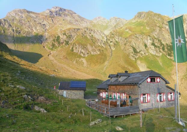 Keinprechthütte und Zinkwand
