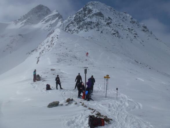 Auf dem Ritzen Joch