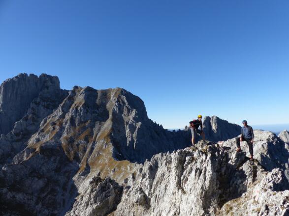 In einer grandiosen Bergnatur.