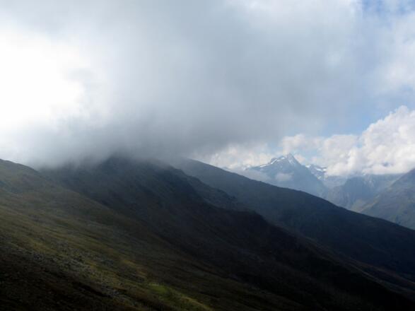 Wolkenstimmung vorm Lüsener Fernerkogel