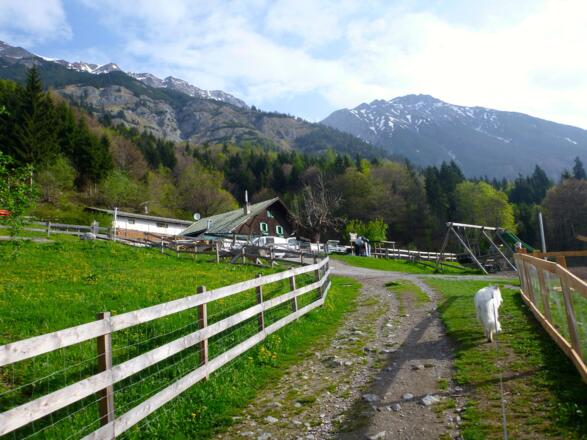 kurz vor der Arzleralm