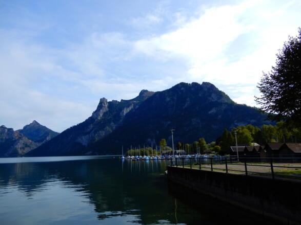 Ebensee: Blick zum Traunstein