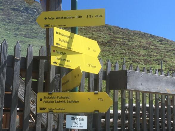 von der Steinalm zur Peter Wiechenthaler Hütte