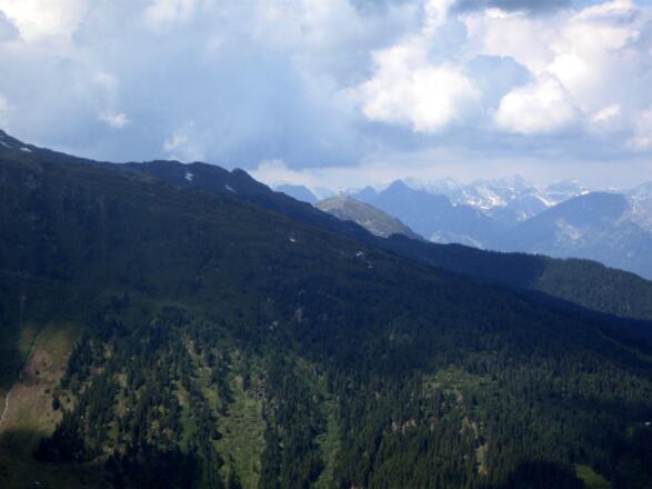 Auch den Patscherkofel findet man beim Blick nach Westen.