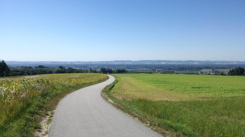 Panoramablick am Rückweg