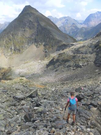 Krukeck mit Scharte rechts
