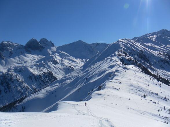 Verbindungskamm zum Breitschwemmkogel