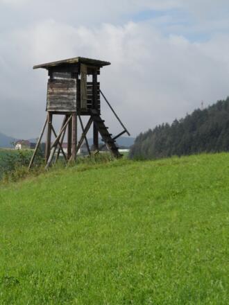 Jagdstand auf dem Johannesweg